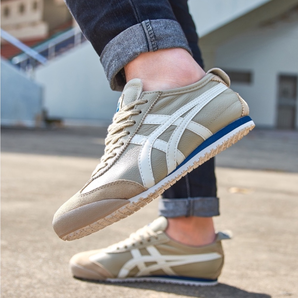 Onitsuka Tiger by Asics Mexico 66 Unisex Wood and Crepe Colorway Sneakers